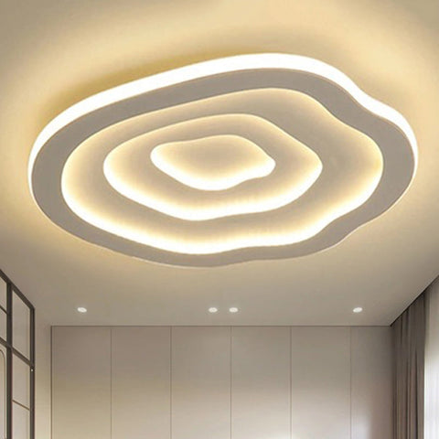 Organic Contour LED Flush Mount Ceiling Light