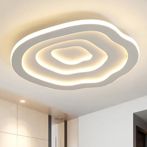 Organic Contour LED Flush Mount Ceiling Light