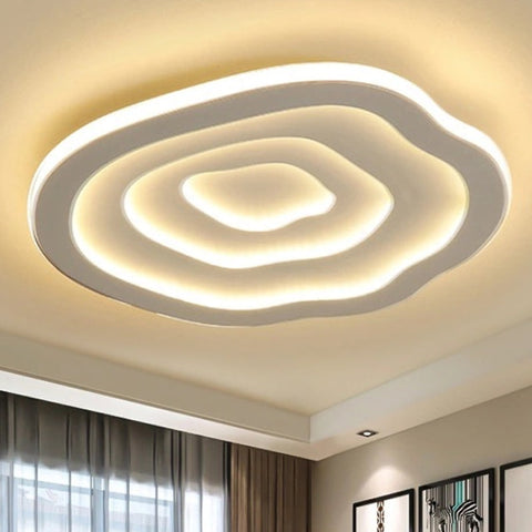 Organic Contour LED Flush Mount Ceiling Light