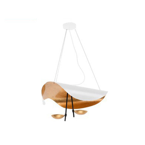 Convertible LED Pendant and Ceiling Light for Living and Dining Rooms
