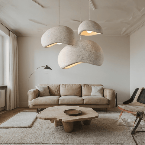 Modern Textured Dome Pendant Light with Adjustable Suspension for Contemporary Interiors