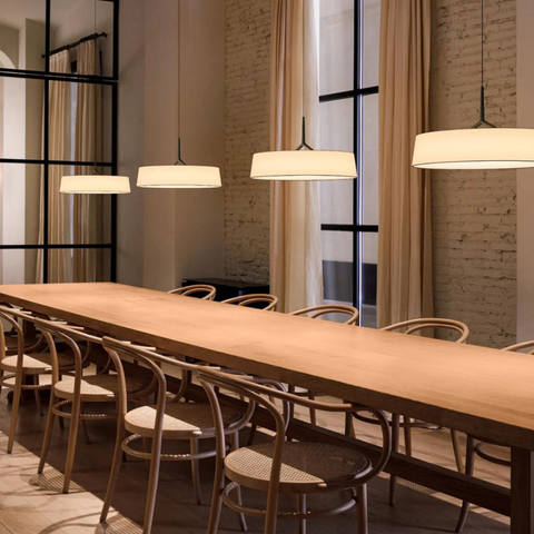 Pendant Light with Minimalist Metal Shade
