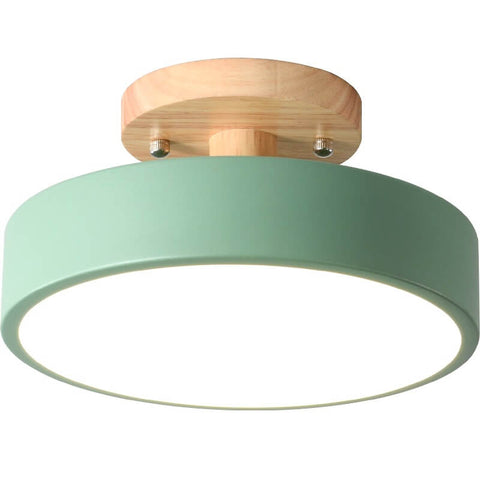 Modern Nordic LED Ceiling Light with Adjustable Color Temperature