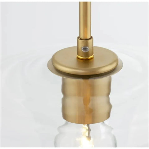 Faceted Glass Pendant Light for Dining and Living Room Accent Lighting