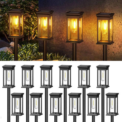 Warm White Solar Path Lights in Multipacks