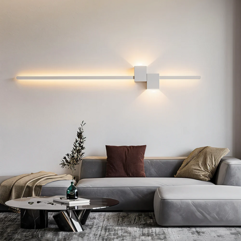 Minimalist Aluminum LED Wall Light for Modern Ambient Lighting