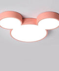 Cartoon Mouse-Ear LED Flush Mount Ceiling Light — product view