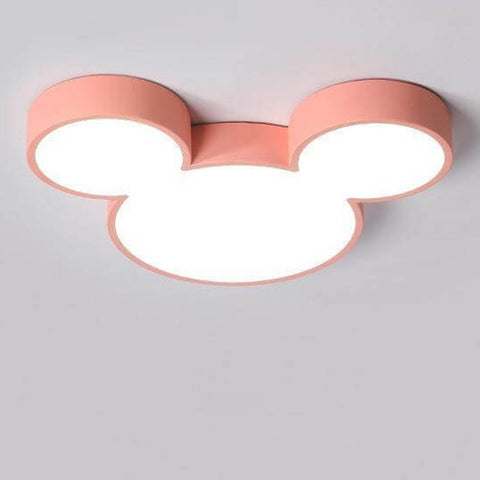 Cartoon Mouse-Ear LED Flush Mount Ceiling Light — product view