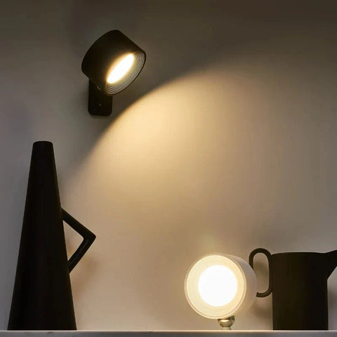 Cordless Magnetic Wall Light with 360-Degree Rotation