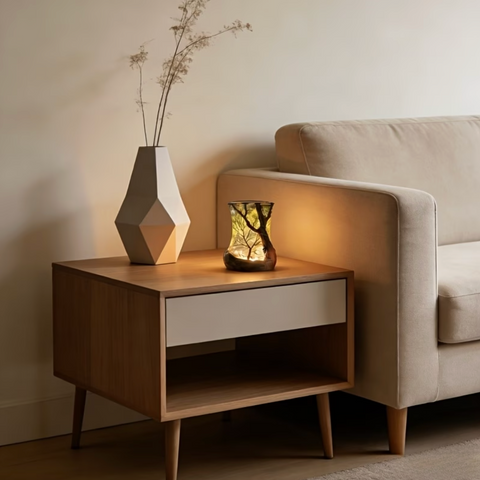 Nature-Inspired Tree Design LED Ambient Table Lamp for Cozy Spaces