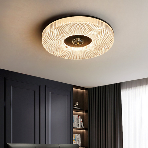 Round Acrylic LED Ceiling Light for Bedroom and Kitchen Lighting