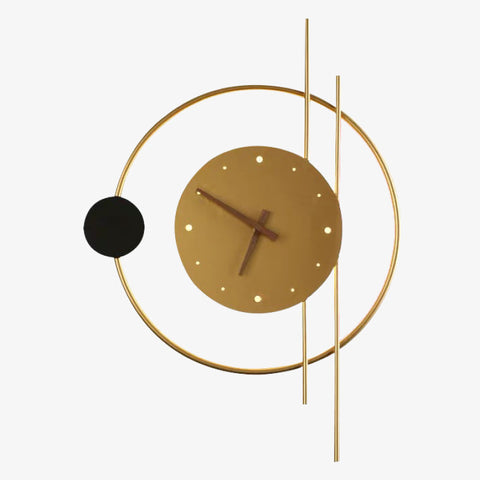 Illuminated LED Wall Clock for Living Room and Bedroom Accent Decor