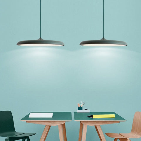 Nordic Disc LED Pendant Light for Kitchens, Bedrooms, and Dining Rooms
