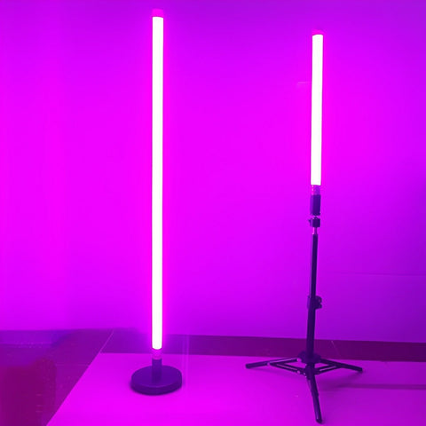 Rechargeable RGB LED Tube Light for Photography and Room Ambience