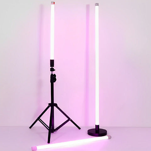 Rechargeable RGB LED Tube Light for Photography and Room Ambience