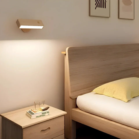 Rechargeable Magnetic Wall Light with 360° Rotation and Touch Dimming