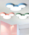 Cartoon Mouse-Ear LED Flush Mount Ceiling Light — product view