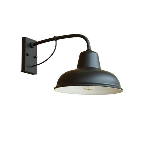 Waterproof Barn Wall Sconce with Classic Gooseneck Arm for Porches