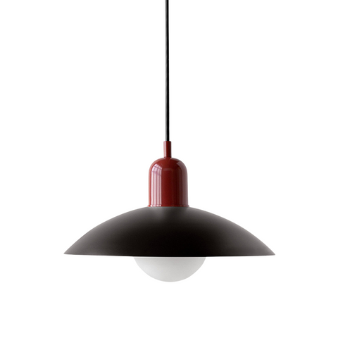 Shallow Dome Pendant Light for Kitchen Islands and Dining Tables