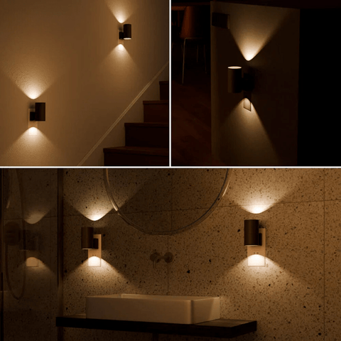 Dimmable Plug-In LED Night Light with Automatic Dusk-to-Dawn Sensor