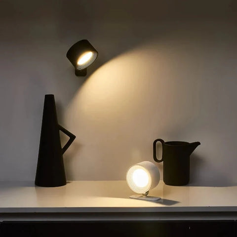 Cordless Magnetic Wall Light with 360-Degree Rotation
