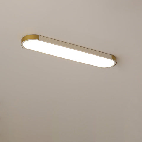 Rectangular Ring LED Flush Mount Ceiling Light for Modern Interiors