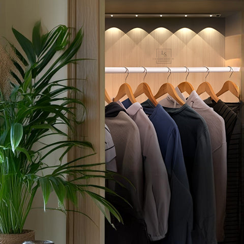 Wireless Motion Sensor LED Under-Cabinet Light for Closets and Stairs