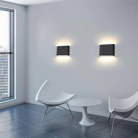 LED Wall Sconce with Motion Sensor for Indoor and Outdoor Lighting