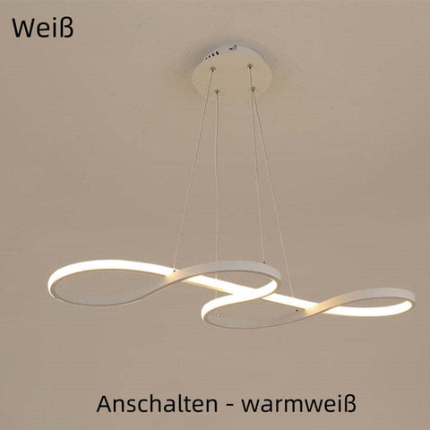 Triple-Loop LED Pendant Light for Dining and Living Room Lighting