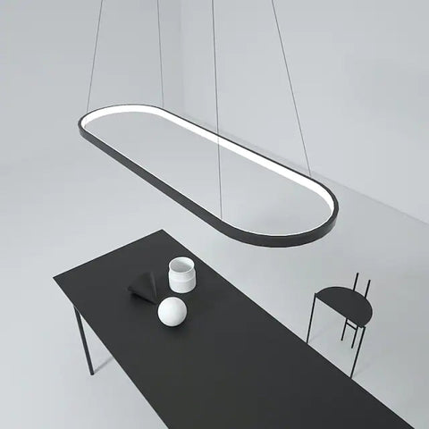Linear LED Pendant Light for Dining Tables, Kitchen Islands, and Bars
