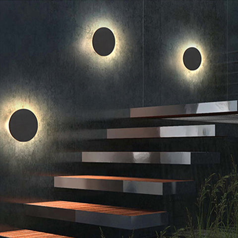 LED Outdoor Wall Light with Motion Sensor for Patios and Gardens