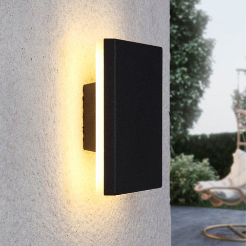 LED Outdoor Wall Light with Motion Sensor for Patios and Gardens