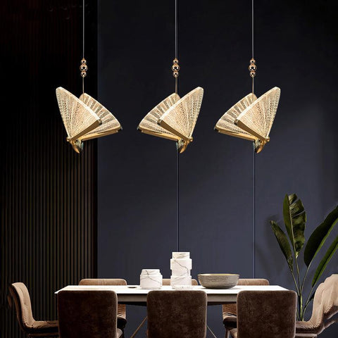 Butterfly LED Pendant Light for Kids' Bedroom and Playroom Lighting