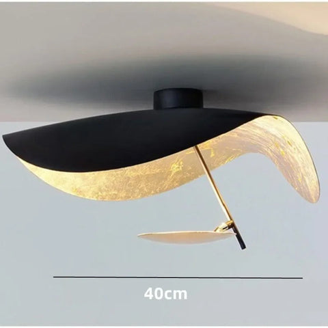 Sculptural Metal LED Pendant Light for Dining Rooms and Living Spaces
