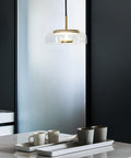 Glass LED Pendant Light with Color Options