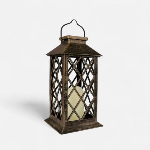 Solar Lantern – Flameless Candle Outdoor Light
