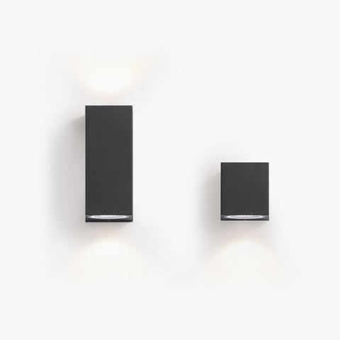 Up and Down Outdoor Wall Light with Sensor for Garden and Hallway