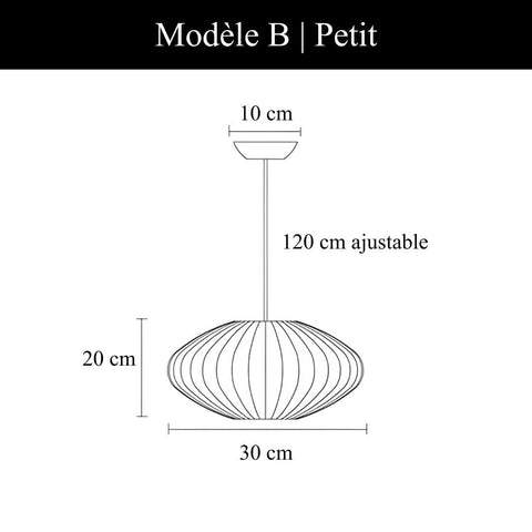Japandi Silk Pendant Light for Calm Dining Rooms and Living Spaces