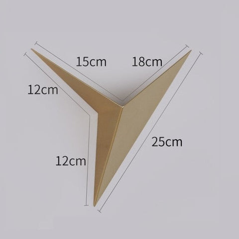Origami Bird LED Wall Sconce for Bedrooms, Hallways, and Bathrooms