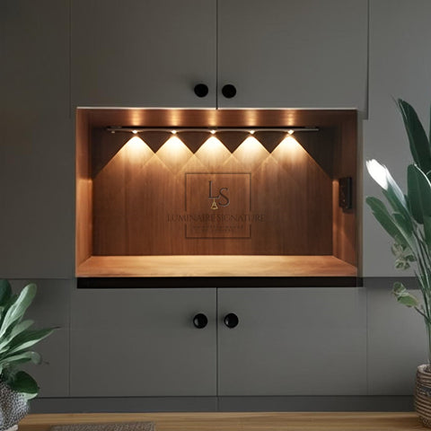 Wireless Motion Sensor LED Under-Cabinet Light for Closets and Stairs