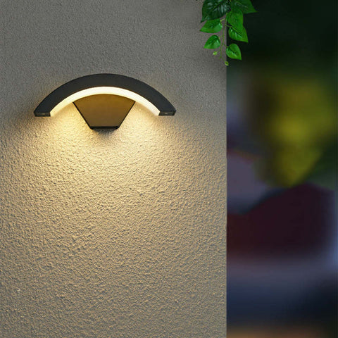 Motion Sensor LED Outdoor Wall Light for Entryway and Patio Lighting