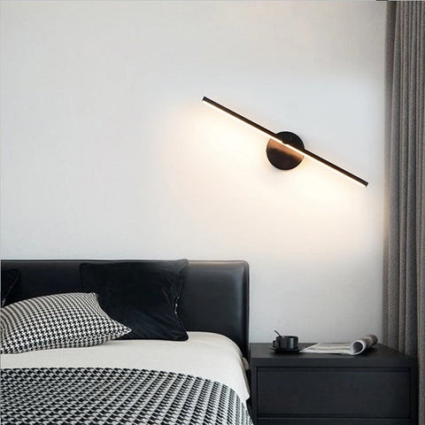 Rotating LED Tube Wall Sconce for Bedrooms, Hallways, and Bathrooms