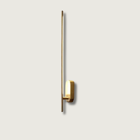 Slim Scandinavian LED Wall Light with Vertical Design