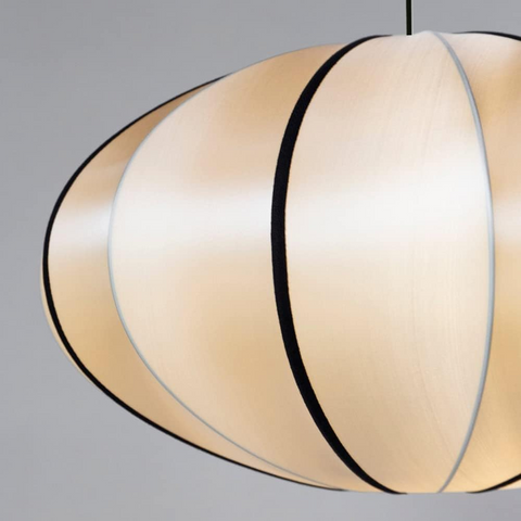 Pendant Light with Silk Veil Shade