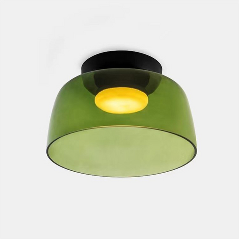 Modern Layered Glass LED Ceiling Light for Contemporary Living Spaces