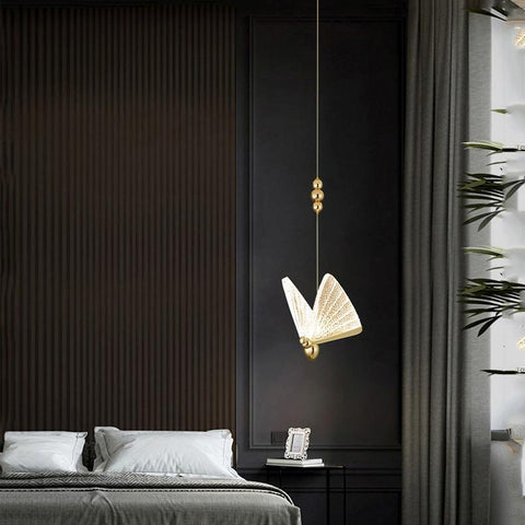 Butterfly LED Pendant Light for Kids' Bedroom and Playroom Lighting
