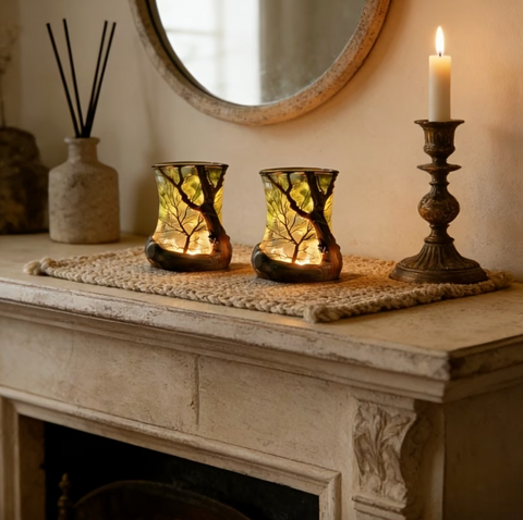 Nature-Inspired Tree Design LED Ambient Table Lamp for Cozy Spaces