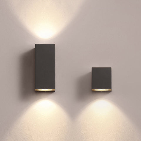 Up and Down Outdoor Wall Light with Sensor for Garden and Hallway