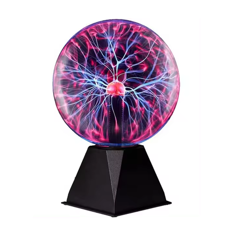 Plasma Ball Night Light with Colorful Electric Filaments — product view