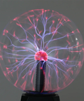 Plasma Ball Night Light with Colorful Electric Filaments — product view